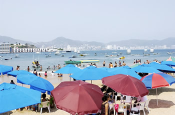 Playa Tlacopanocha, a Beach near the Malecon